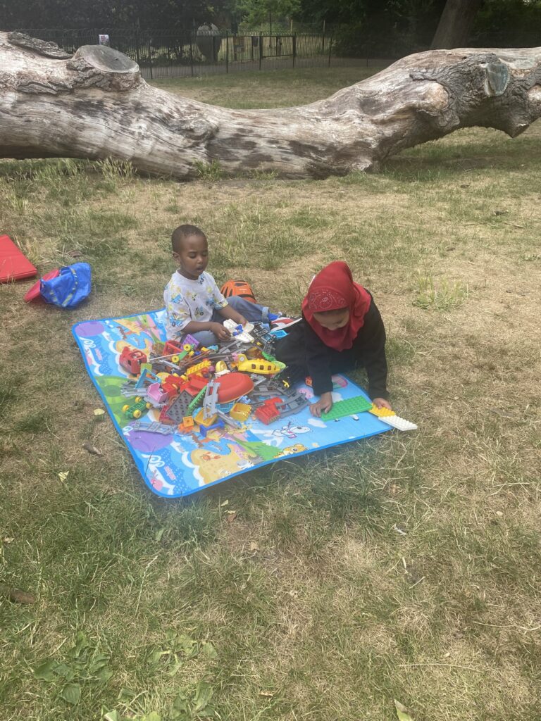 Family Picnic in the Park