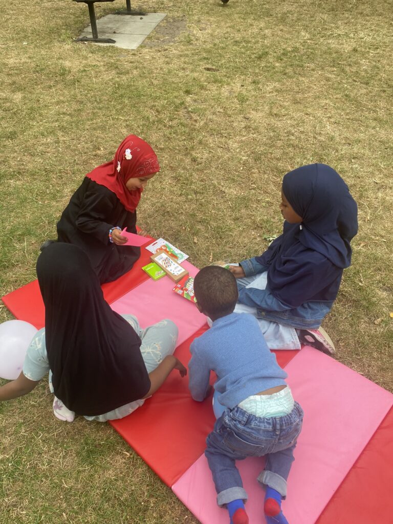 Family Picnic in the Park