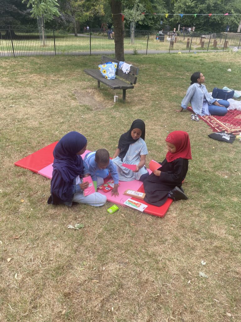 Family Picnic in the Park