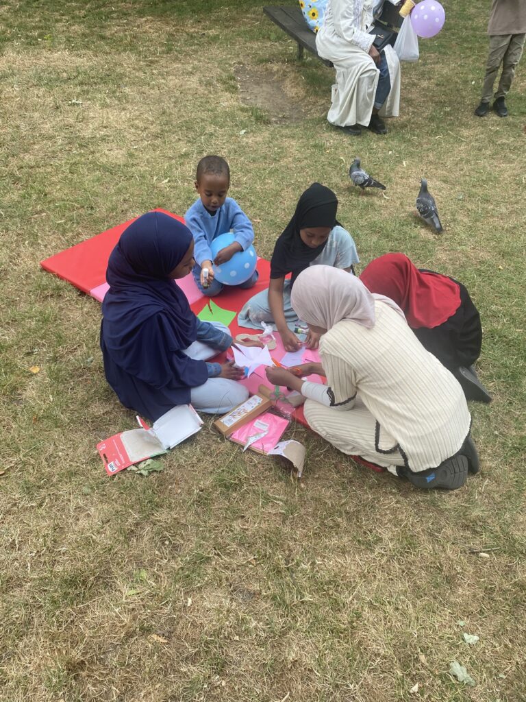 Family Picnic in the Park